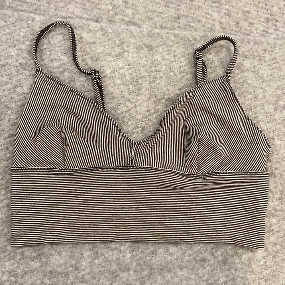 madewell cloth bralette